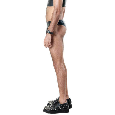Latex Men Briefs, latex briefs by Subculture, detail view
