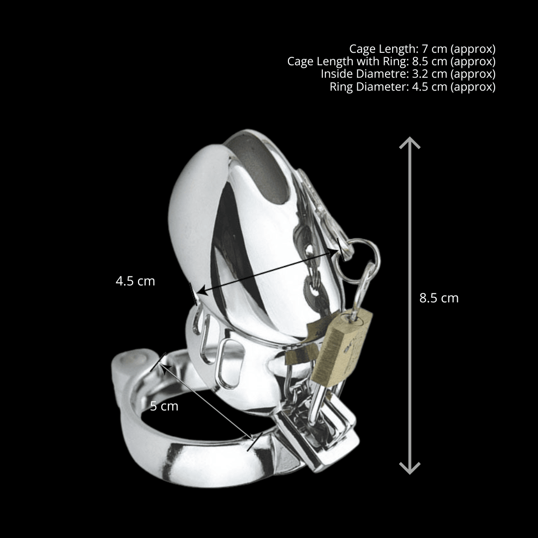 Chastity Metal Cage Men - Subculture