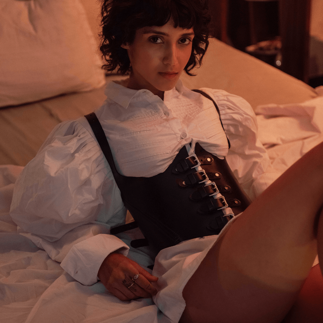 Alice Leather Corset - Subculture