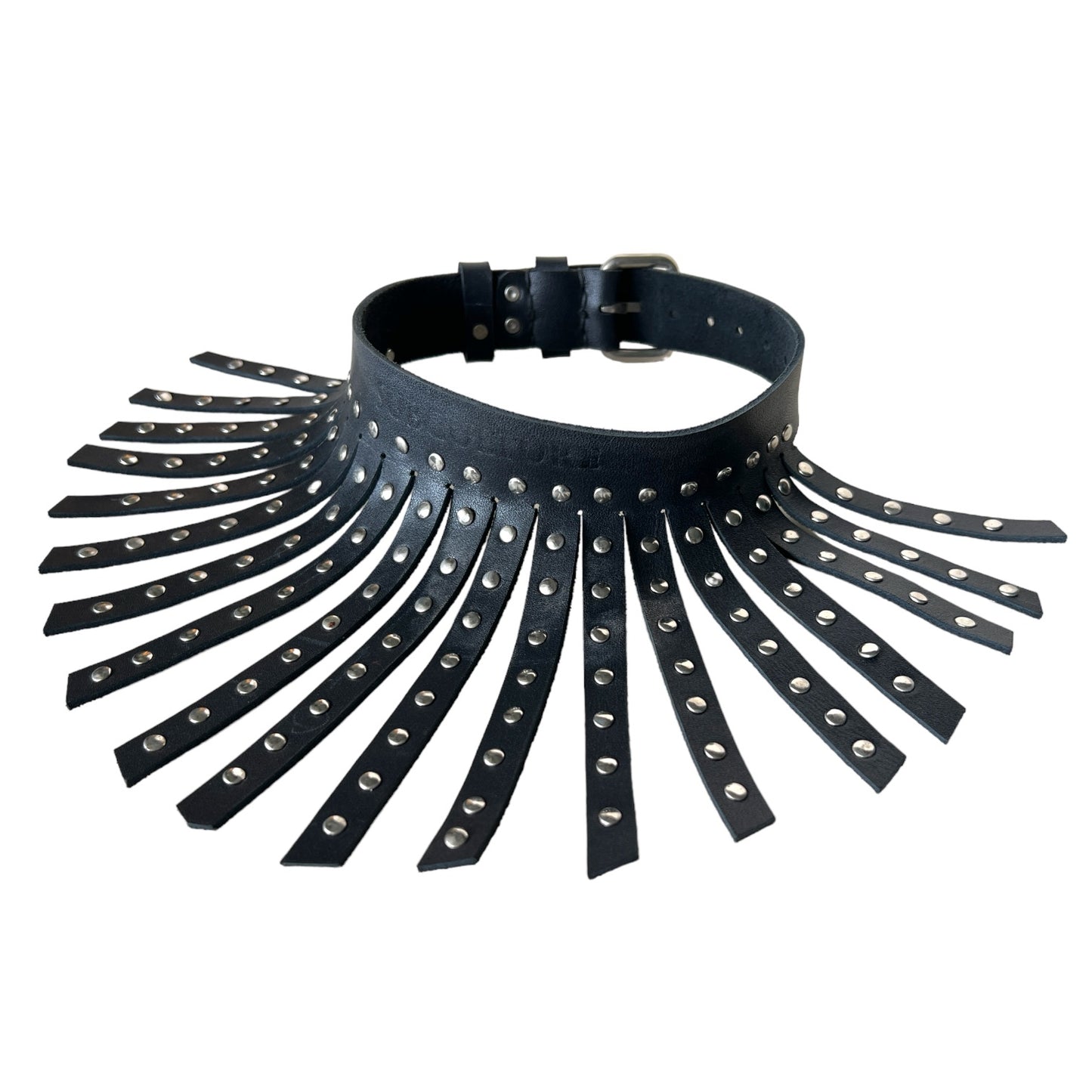handmade Leather unisex collar accessories