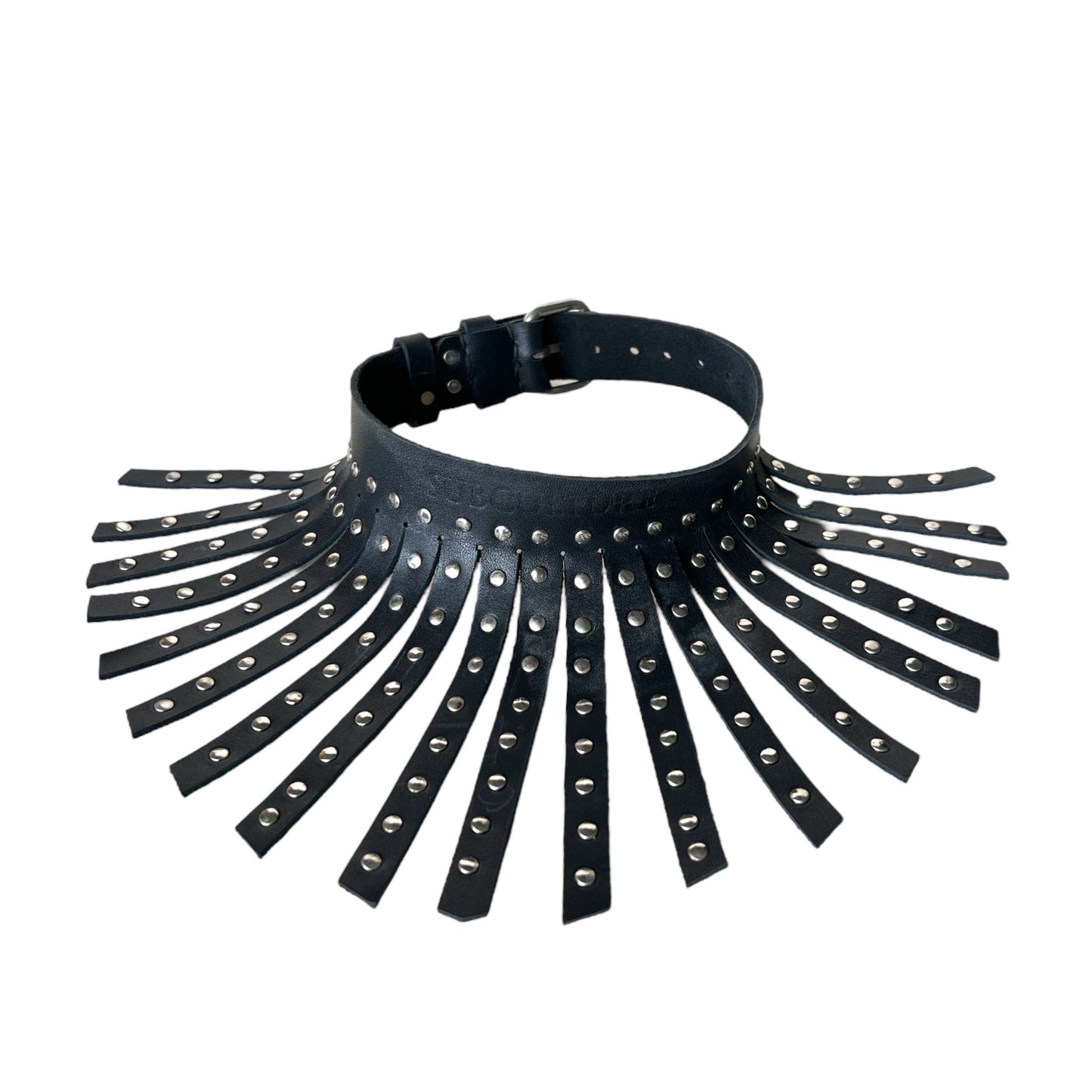 handmade Leather unisex collar accessories