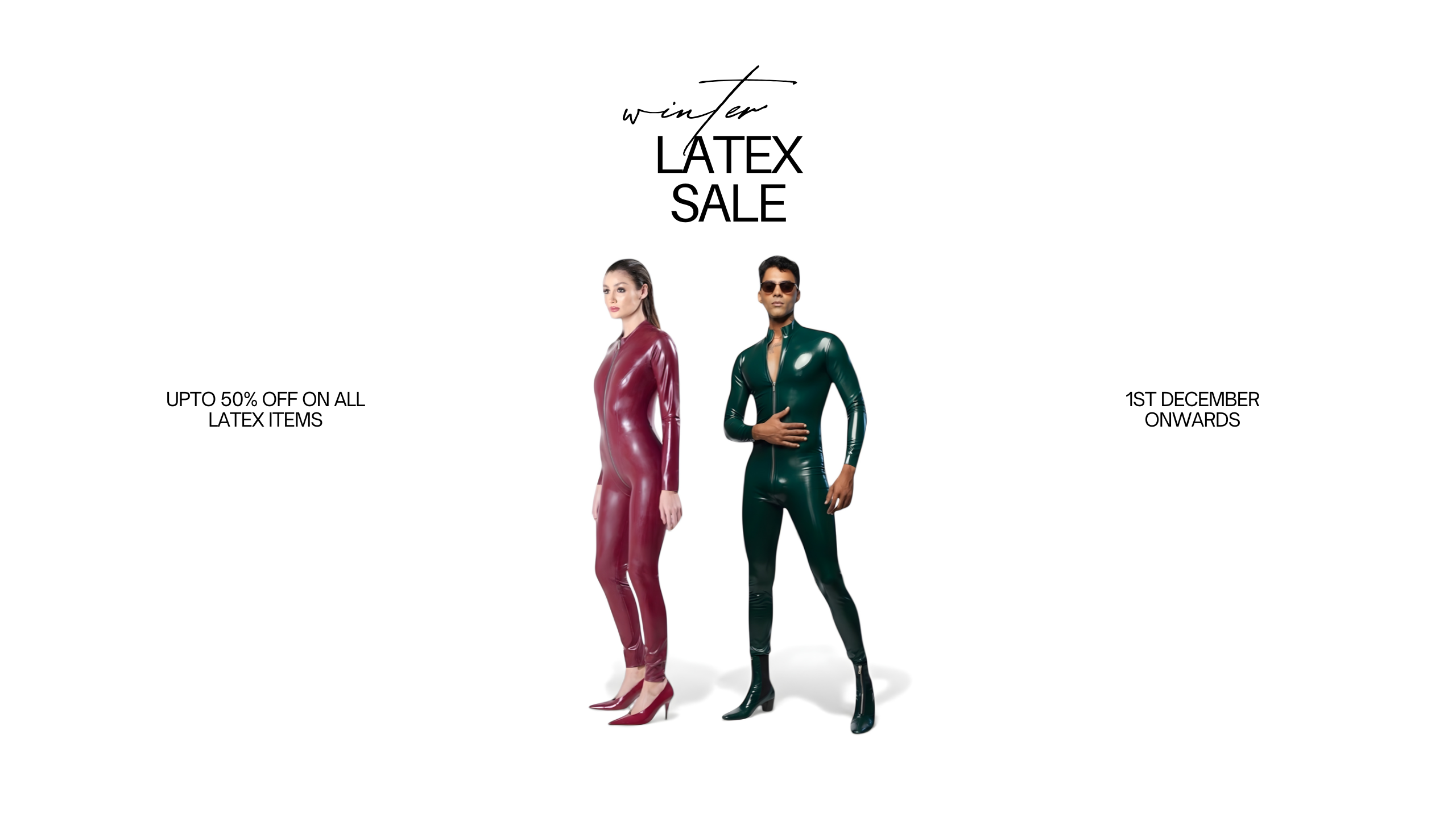 latex clothing winter sale