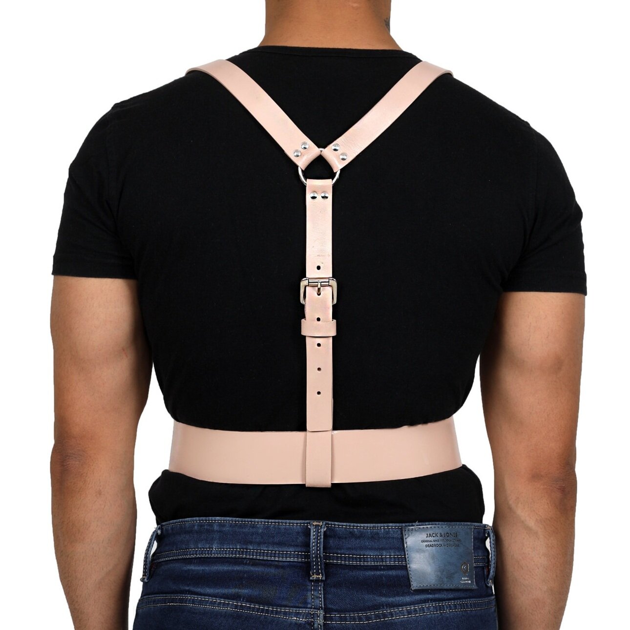 LEATHER SHOULDER SUSPENDER HARNESS - Subculture
