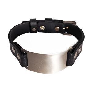 leather collar choker