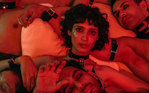 Subculture founder photographed for The Established fetish wear interview