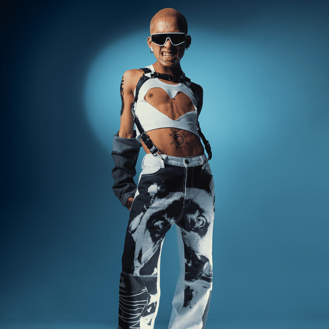 Premium leather shoulder suspenders and harnesses by Subculture India