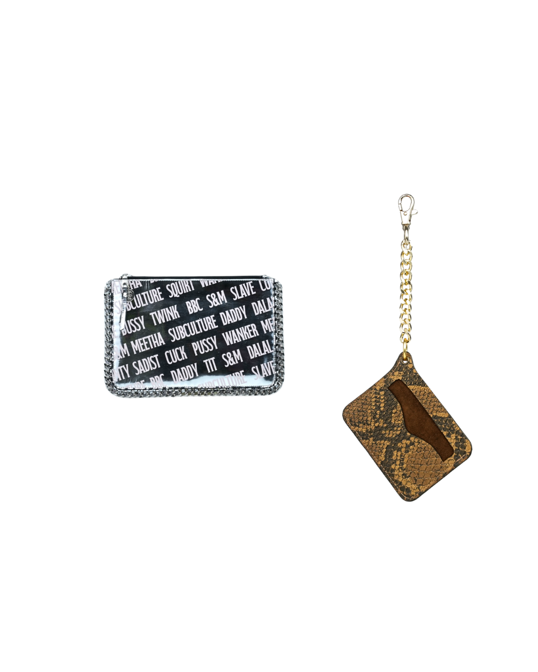 Subculture Leather Pouches