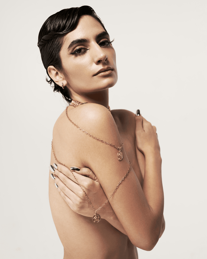 Minotaur Necklace, metal necklace by Subculture