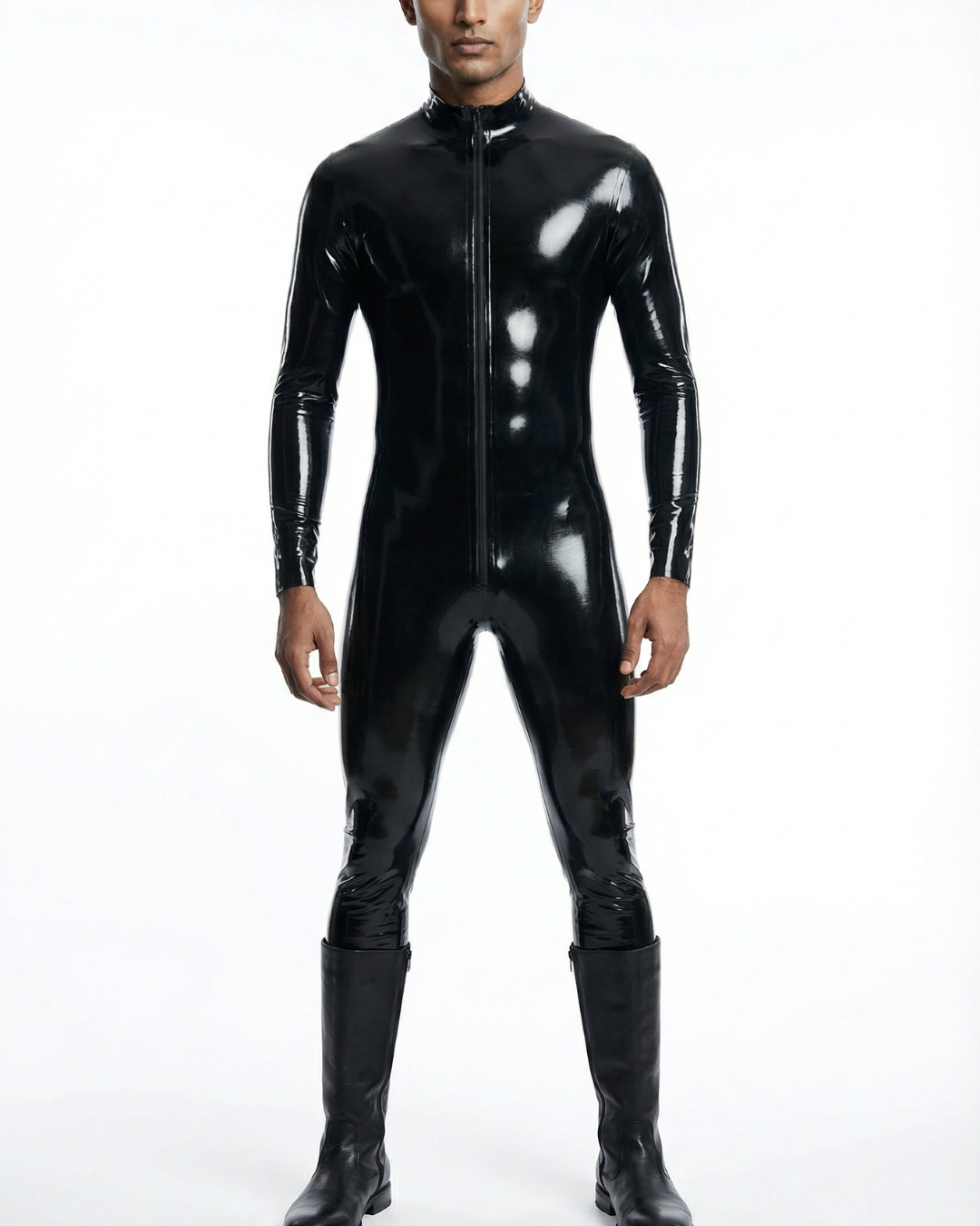 Men's Latex Catsuit full body