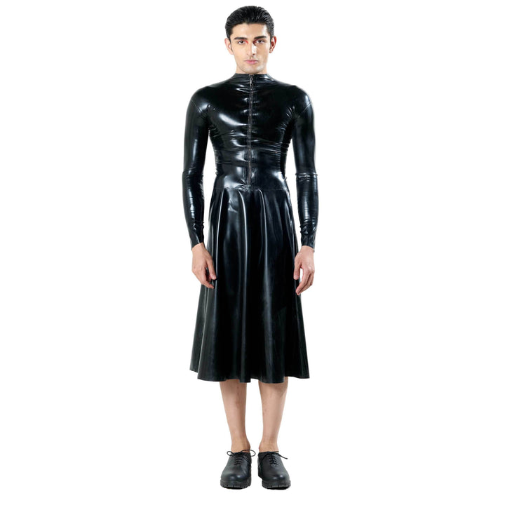 Latex Lift Me Dress, latex dress by Subculture