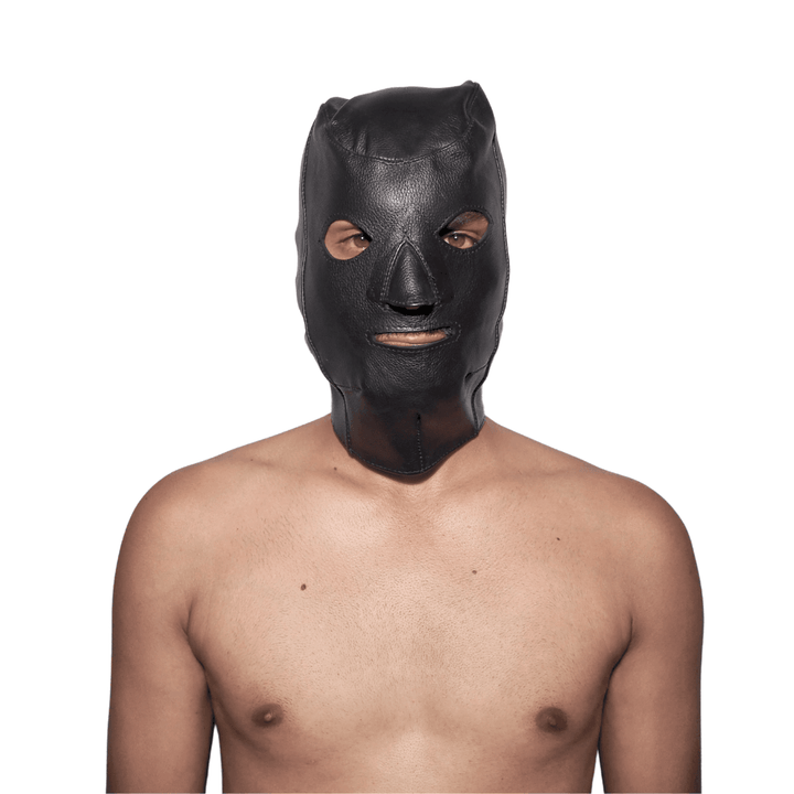 Leather Hood, genuine leather mask by Subculture