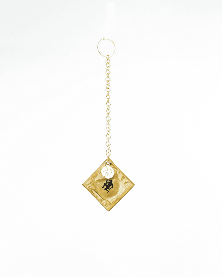 Condom Charm, genuine leather charm by Subculture