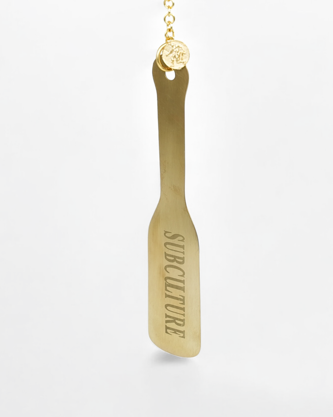 Spank it Metal Paddle Charm