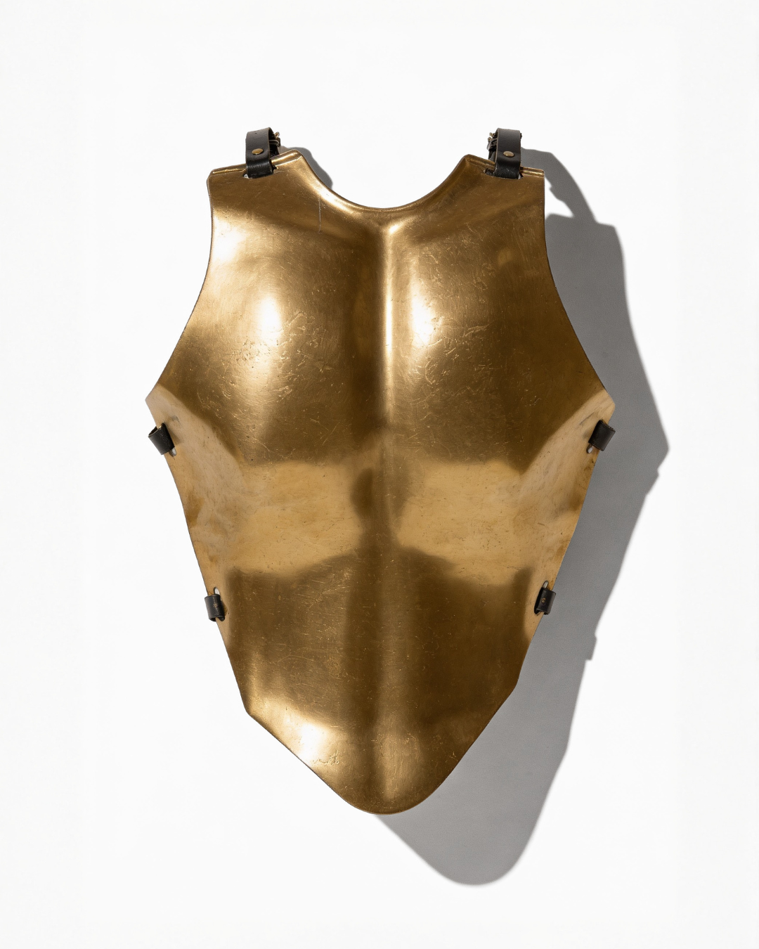 men's metal armour fashion couture gold