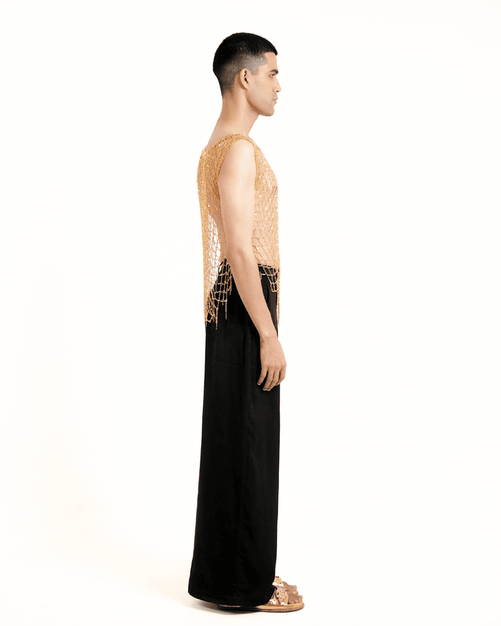 Gold Rush Top, metal top by Subculture