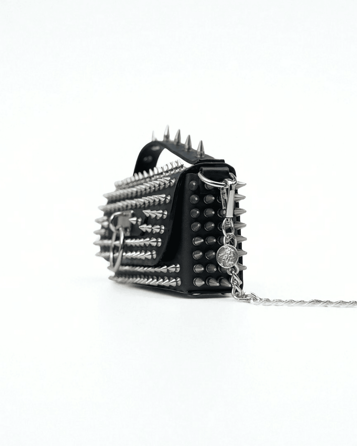 Touch of Death Mini Bag, genuine leather mini bag by Subculture, detail view