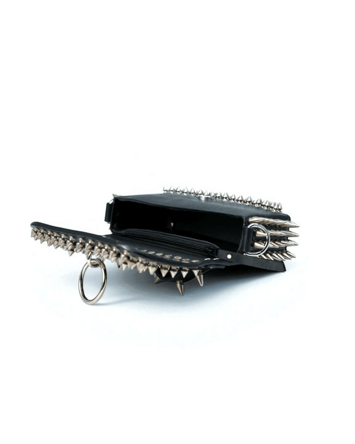 Touch of Death Mini Bag, genuine leather mini bag by Subculture, side view