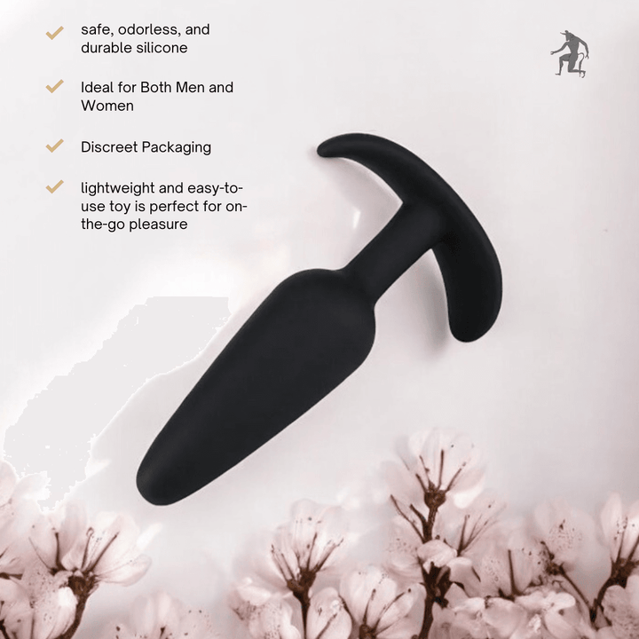 The Silicone Butt Toy Plugs, silicone anal toy by Subculture, close-up