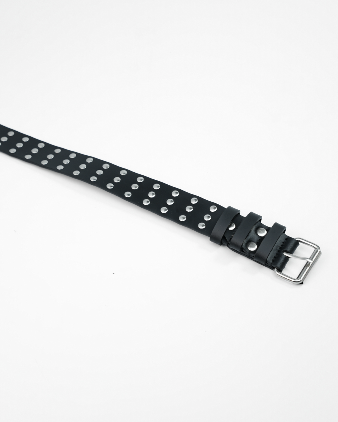 genuine leather belt with rivets india handmade