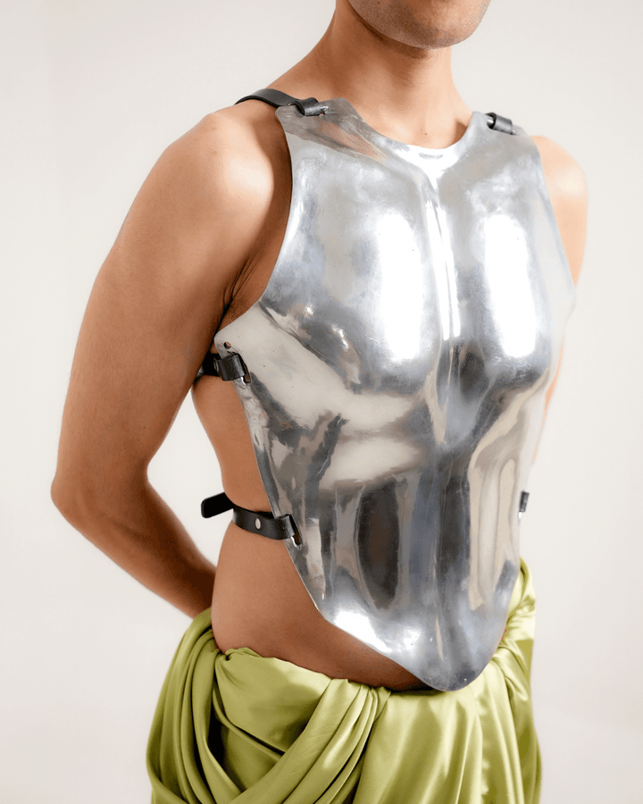 Apollo's Armour, metal body armour by Subculture, styled look