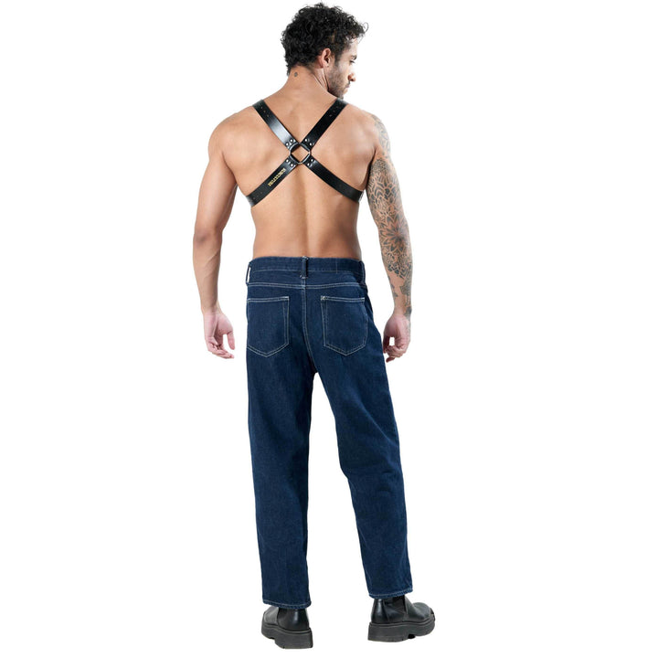 Classic X Harness, genuine leather harness by Subculture