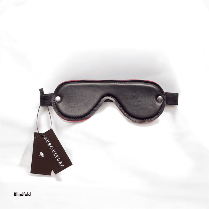 BDSM Kit, Bondage Kit, genuine leather fashion accessory by Subculture