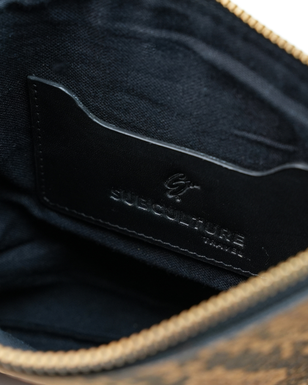 Subculture Leather Pouches