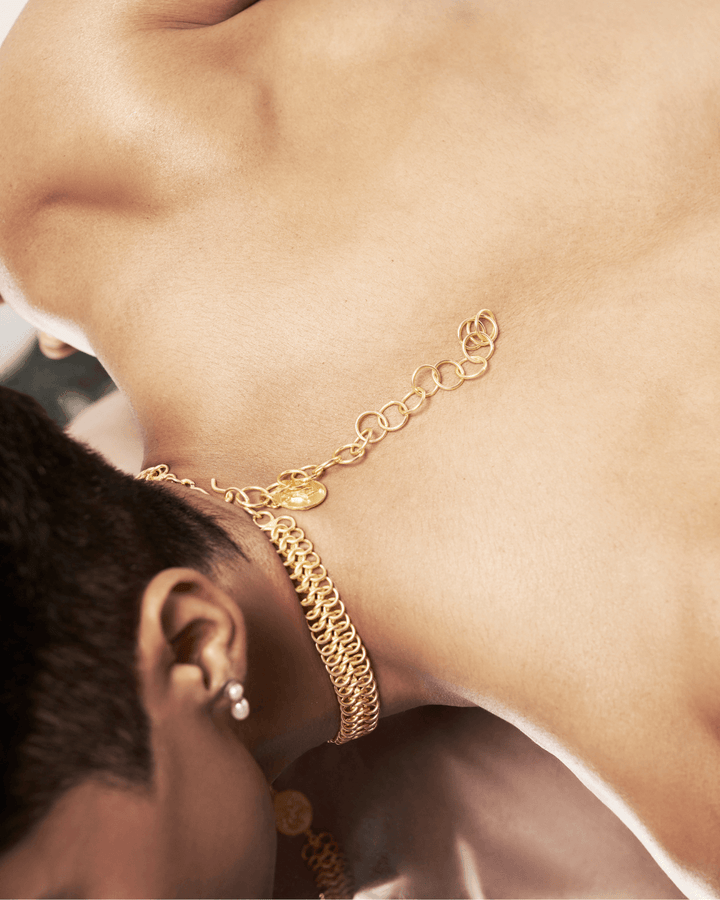 Minotaur Choker, metal collar by Subculture