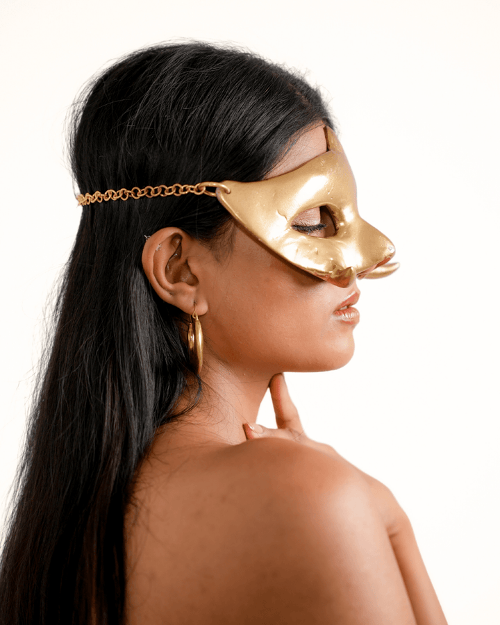 Tusk Mask, genuine leather mask by Subculture