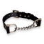 unisex leather choker neck fashion accessory