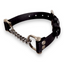 unisex leather choker neck fashion accessory