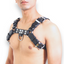 mens leather chest body harness fashion bdsm kink