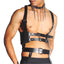 leather fashion accessories chest harness men