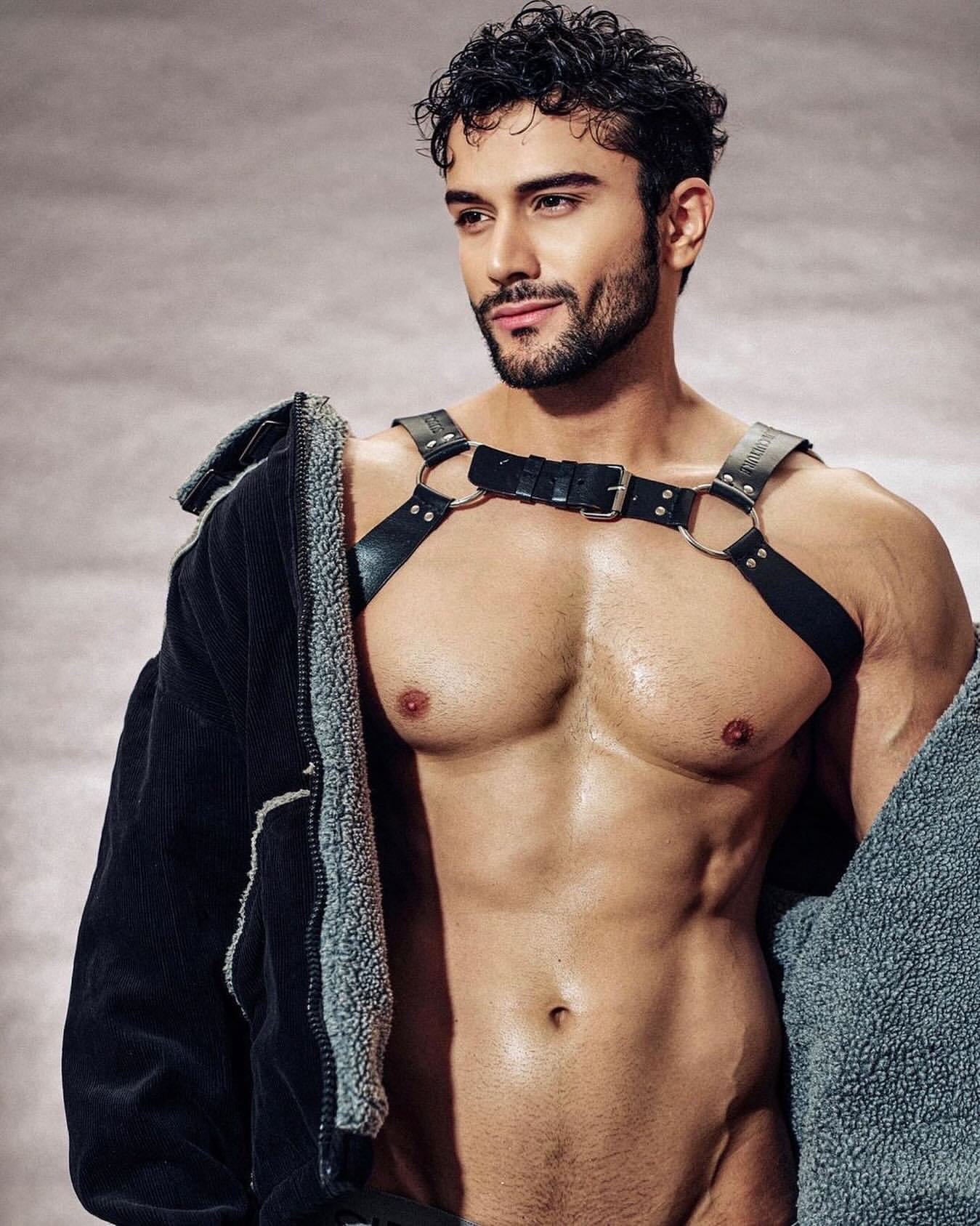 Sahil Salathia in Subculture chest harness