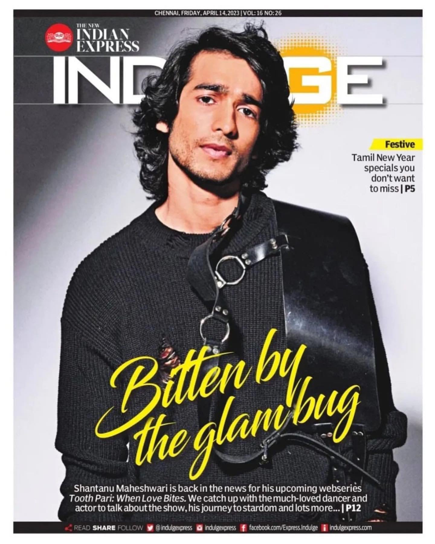 Shantanu Maheshwari for Indian express in Subculture James Harness