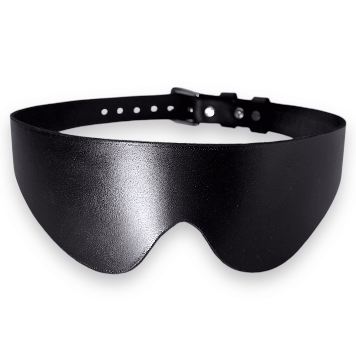 Blaise BDSM Blindfold, genuine leather BDSM blindfold by Subculture