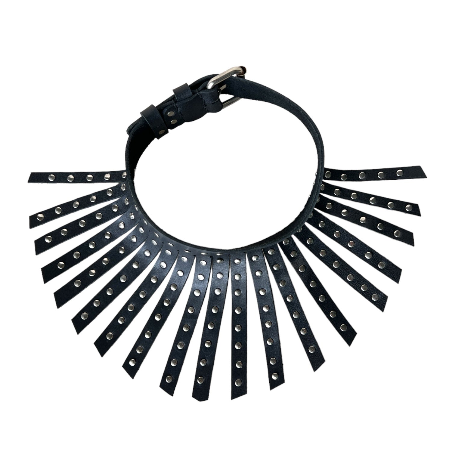 handmade Leather unisex collar accessories 