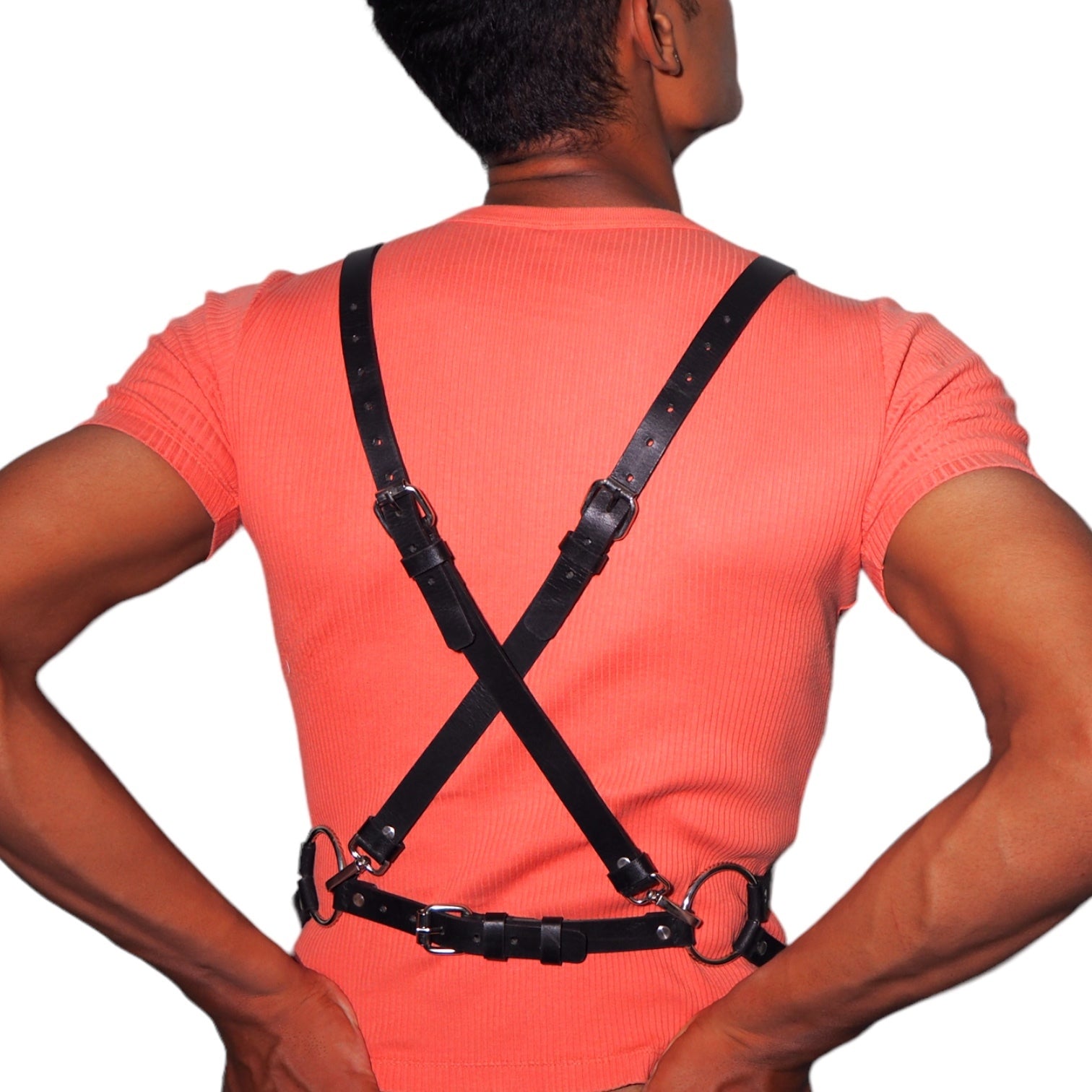 Leather subculture unisex handcrafted harness india