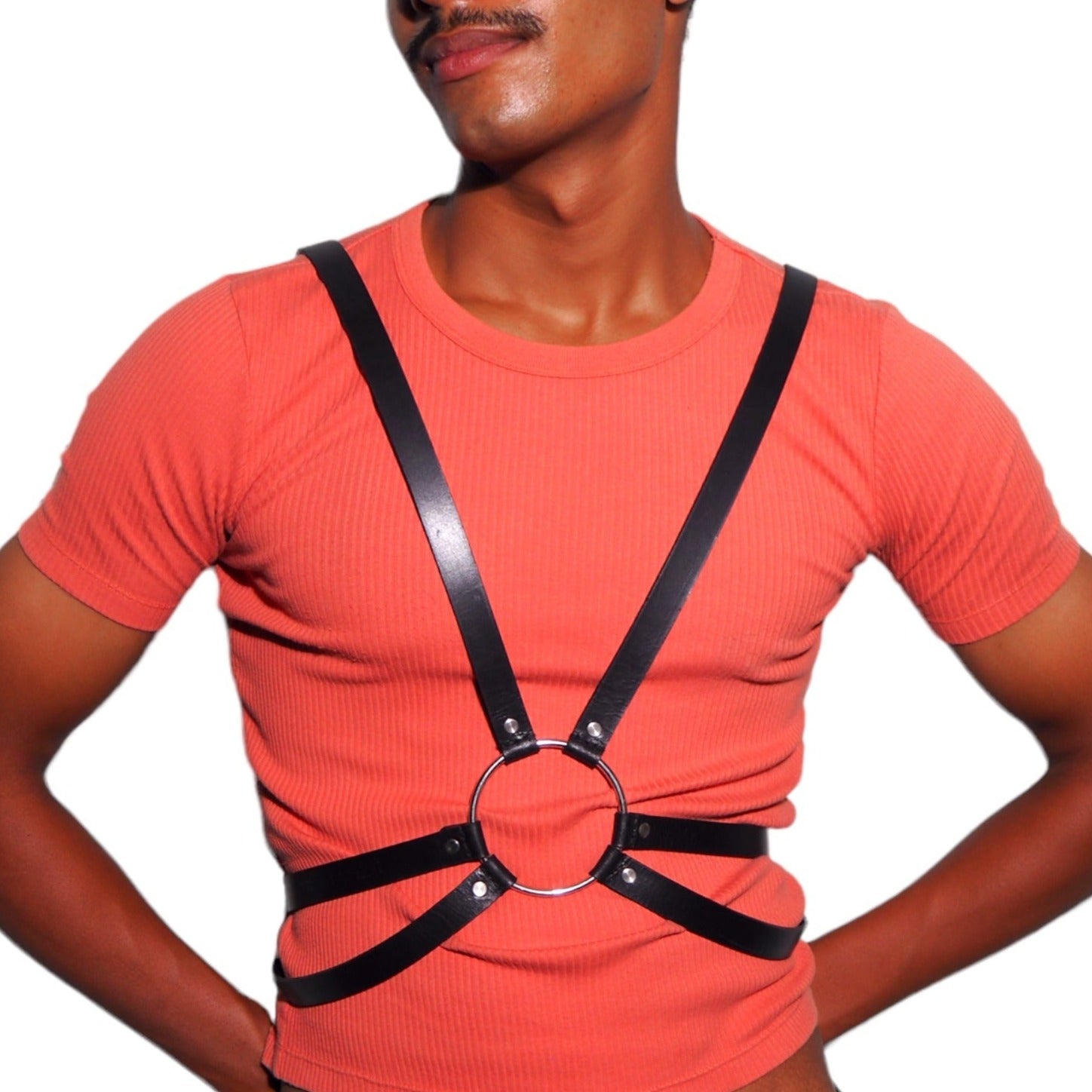 Leather subculture unisex handcrafted harness india