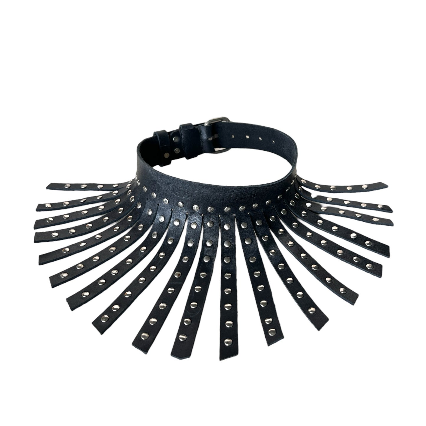handmade Leather unisex collar accessories 