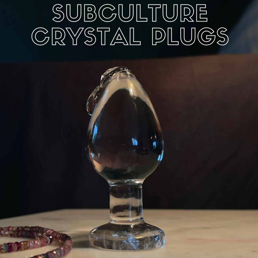 Rock Crystal Subculture Butt Plug