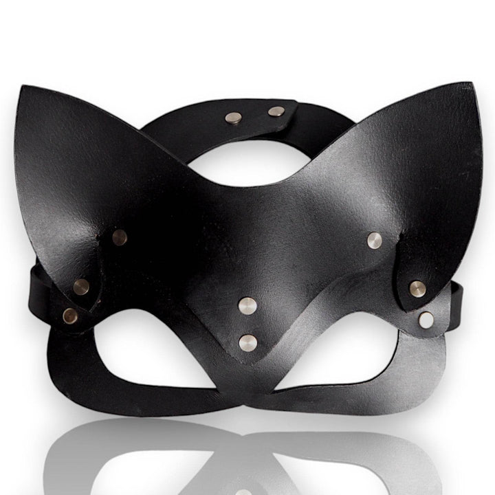 Unisex Holly Mask (Kitty), genuine leather mask by Subculture