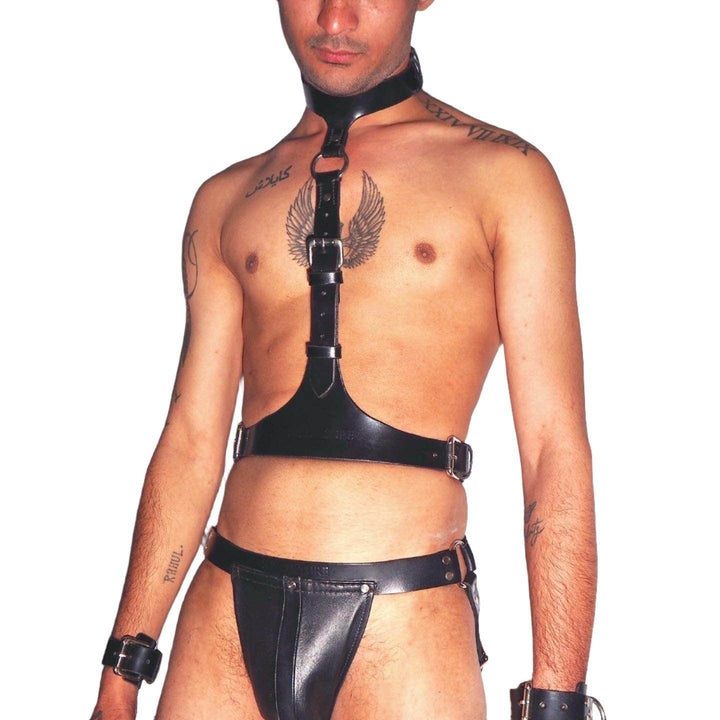 Poppy Unisex Harness, genuine leather harness by Subculture