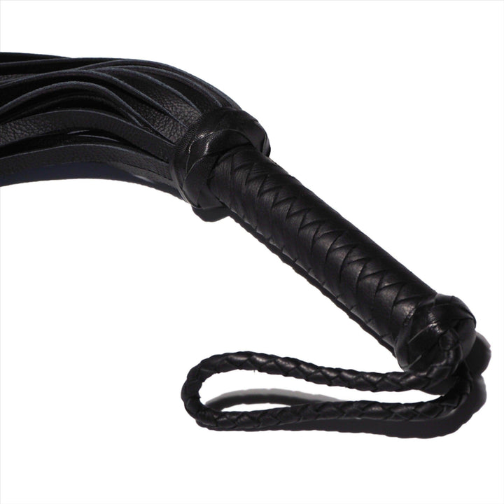 Subculture Flogger 101, genuine leather impact toy by Subculture, detail view