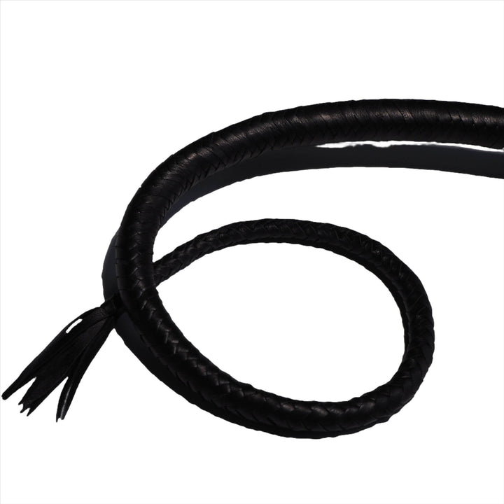 Kaali Naag Hunter, genuine leather fashion accessory by Subculture, worn view