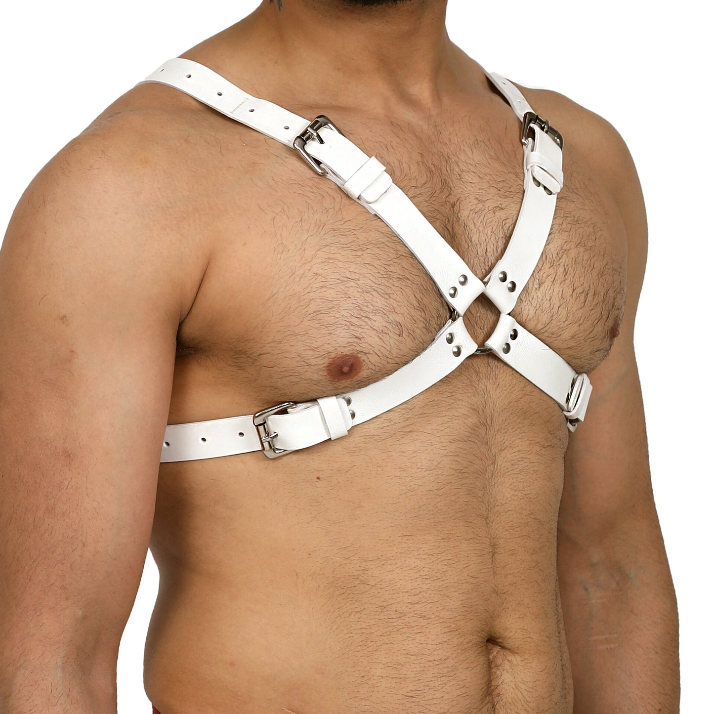 genuine leather body harness india
