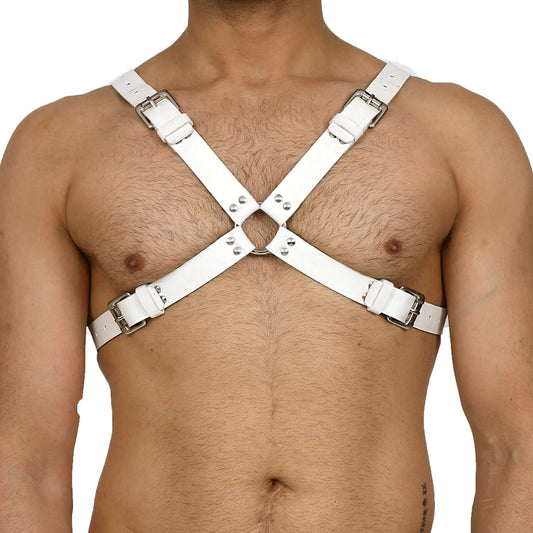 leather mens chest HARNESS 