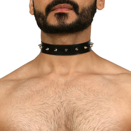 DOM STUDDED CHOKER - Subculture