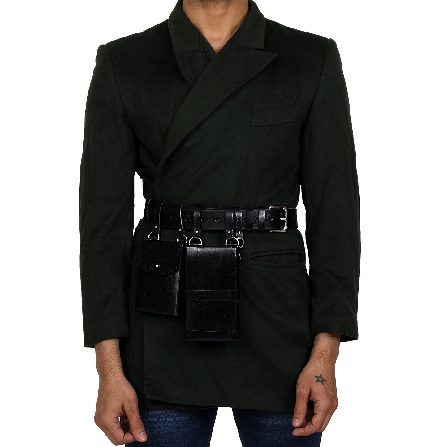 UTILITARIAN LEATHER BELT & BAG - Subculture