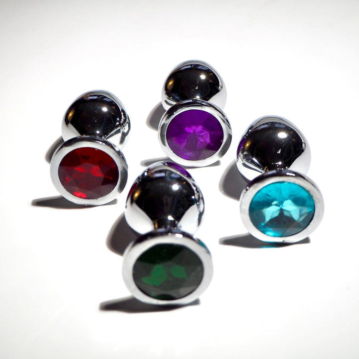 Subculture Metal Butt Plug, metal anal toy by Subculture, styled look